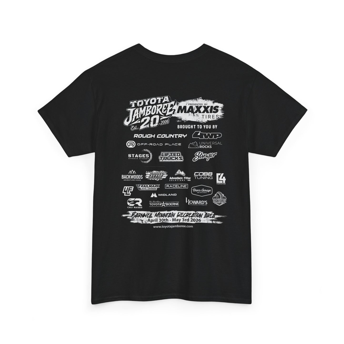 T-Shirt — 2026 Toyota Jamboree Official Shirt